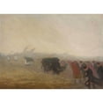 thumbnail image 2 of Franciszek Łubieński 14x11 Gold Ornate Wood Frame and Double Matted Museum Art Print Titled - Funeral (1910), 2 of 4