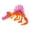 A001- Red, variant on 3D Printed Dinosaur Skeleton, Spinosaurus 3D Printed Action Figure, Poseable Skeleton Hobby Dinosaur Toys, Laser Green Blue Mini Dino Model for Student 1 Pack