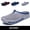 Gray, variant on Multi-Color Options Hollow Out EVA Mule Sandals Detachable Pull Tab Non-Slip Segmented Sole Outdoor Water Shoes