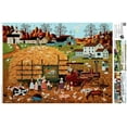 thumbnail image 3 of Buffalo Games 1000-Piece Honeynut Valley Farm Interlocking Jigsaw Puzzle for Adults Ages 14+, 3 of 5
