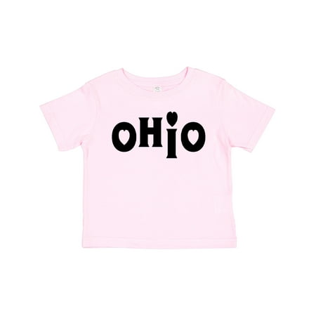 

Inktastic Ohio Hearts Gift Toddler Boy or Toddler Girl T-Shirt