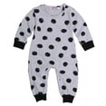 thumbnail image 1 of Garçons Filles Dot Manches Longues Romper une Pièce Vêtements Combinaison, 1 of 7