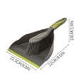 thumbnail image 2 of Heavy Duty Dustpan and Brush Set with Soft Bristles, Ergonomic Handle, and Non-Slip Grip for Efficient Cleaning, 2 of 4