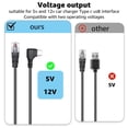 thumbnail image 4 of Cable de alimentación Hodeoo USB-C a RJ11 de 3 m compatible con Escort Uniden, 4 of 7