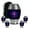 Purple-2, variant on SABURIAL Purple Urn - Funeral Keepsake for Adult - Combo 2 - Large with 3 Inch Pack of 2 - Decorative Urn for Human Ashes - Memorial Ashes Urns - Funeral Ash Urns Mini