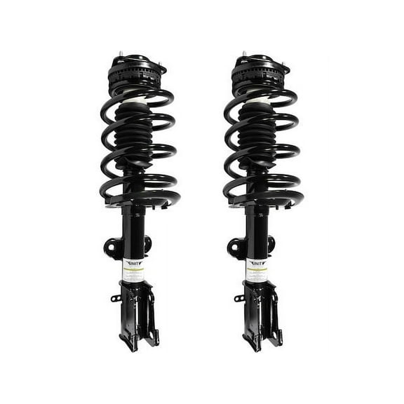 Front Strut and Coil Spring Assembly - Set of 2 - Compatible with 2009 - 2012 Volkswagen Routan (Excludes Models With Nivomat Rear Suspension) 2010 2011