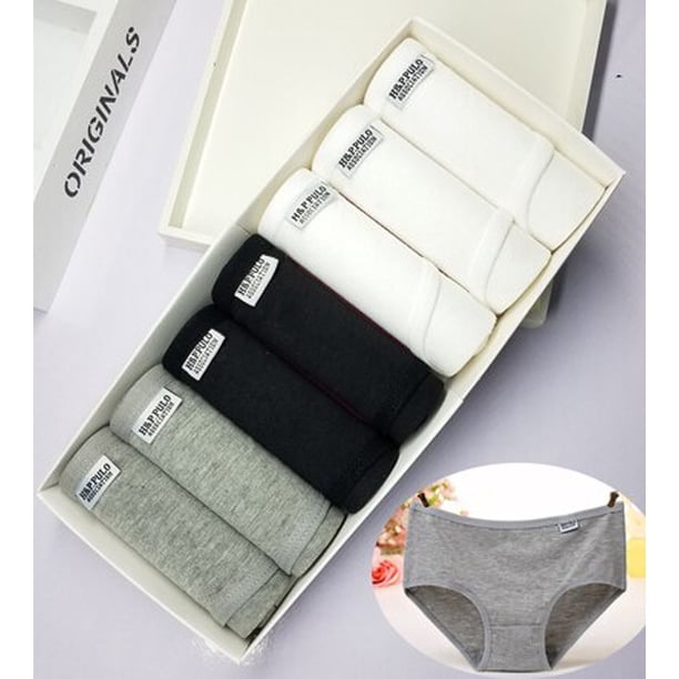 unids/lote de bragas de algodón, ropa interior para mujeres y niñas, calzoncillos de talla grande, bragas sexis sólidas, lencería de cuerda, calzoncillos, bragas Tan Jianjun unisex