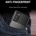 thumbnail image 4 of Samsung Galaxy S20 FE 5G Case, Stylish Slim Fit Shock-Absorption Anti-slip Flexible TPU Rubber Protective Phone Cover for Samsung Galaxy S20 FE 6.5 inch, Black, 4 of 5