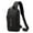 Black, variant on Clearance! Lotpreco Anti theft Crossbody Sling Bag,Waterproof Chest Daypack with USB Charging, Shoulder Backpack for Men Women
