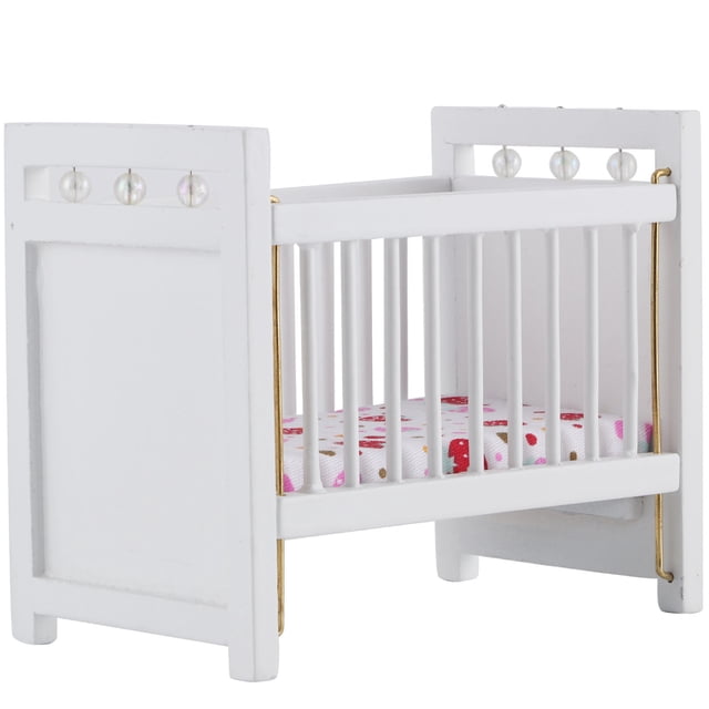 Cama de Muñecas de Madera, Cama Para Bebés Cama Cama Para Muñecas Muebles de Muñecas Muebles de Muñecas Camas de Muñecas Cuna de Juguete Para Muñecas para Niños