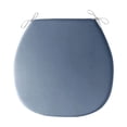 thumbnail image 2 of Gumesh Outdoor Chair Cushions, 17" x 17" Thick D-Shaped Patio Furniture Outdoor Seat Cushions Waterproof with Ties, Dining Pads, 2 of 5