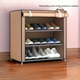 thumbnail image 3 of 1pc Multi-layer Large Capacity Shoe Cabinet - Dustproof Shoe Organizer for Bedroom, Living Room, and Dorm Entrance - Simple Assembly and Floor Standing Shoe Storage Rack, 3 of 4