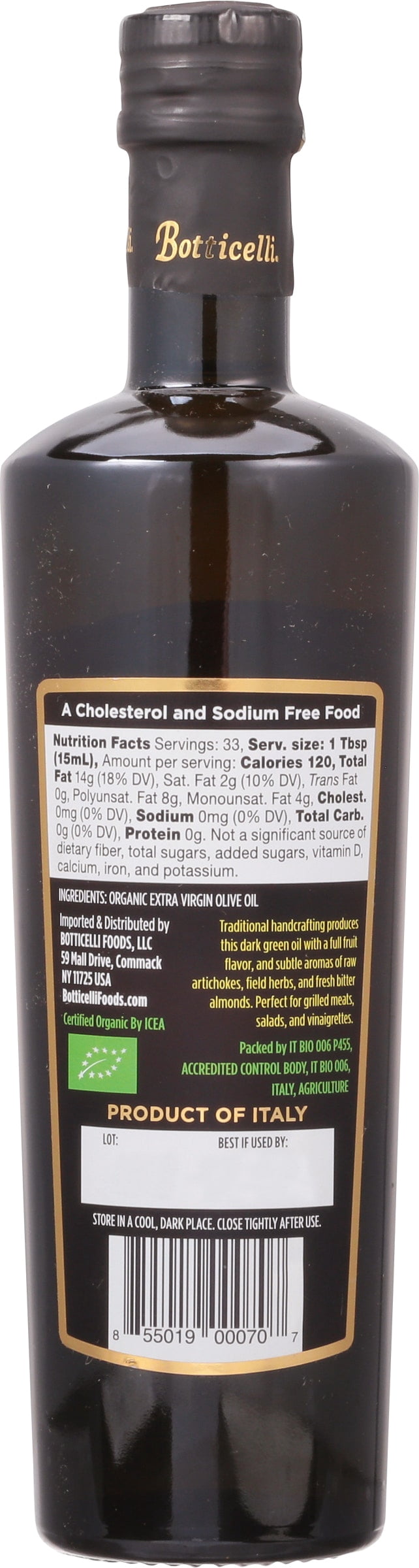 Botticelli Extra Virgin Olive Oil 16.9 oz (Pack Of 6)