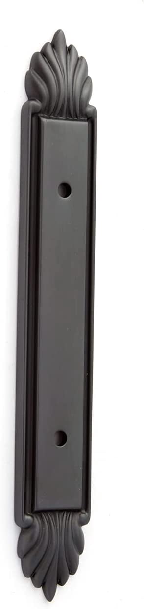 Alno A1477-3-PB/NL Fiore 3" Center To Center Cabinet Pull Backplate - Brass