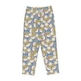 thumbnail image 4 of Balery Cute Rabbit print Women's Pajama Pants,Ultra Lightweight Pjs,Lounge Pant-Medium, 4 of 9