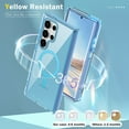 thumbnail image 4 of Dteck for Samsung Galaxy S25 Ultra Case, S25 Ultra Magnetic Case Compatible with MagSafe Wireless Charging, Rugged Shockproof Protective Cover for Women Men 2025,Blue, 4 of 7
