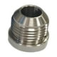 thumbnail image 5 of Accesorio de acero inoxidable para soldar, macho de palanquilla, duradero, para fluido de aire, refrigerante, aceite combustible, reemplazo directo, accesorio soldable con tapón de AN10, 5 of 9