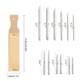 thumbnail image 4 of 13/20Pcs Double-end Blending Stumps Tortillions Set with Sharpener Sharpener, 4 of 9