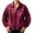 Wine, variant on Jackets for Men, Men's Motorcycle Bomber Jacket, Lightweight Casual Streetwear Coat, Regular Fit, Zip and Button, Lined Pockets
