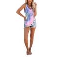 thumbnail image 4 of Sedceaty Women’s Tie-Dyed Printed Casual Vest Tops, Sleeveless V-neck Loose Tank Tops for Summer Wear, 4 of 9