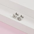 thumbnail image 4 of 2Pcs 14G Cross Dermal Anchor Tops and Base Stainless Steel Cubic Zirconia Internally Threaded Microdermals Body Piercings Studs Dermal Piercings Surface Skin Piercing Body Jewelry for Women Men, 4 of 12