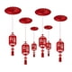 thumbnail image 3 of 6 Piezas Pendientes año Nuevo Chino Decorativos Colgantes de Techo con Borlas para Celebración del año y Primavera Adecuados para Tiendas, 3 of 9