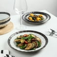 thumbnail image 3 of Stone + Lain Lucy Porcelain Collection Dinnerware Set, 32-Piece Service for 8, Beige, 3 of 6