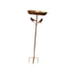 thumbnail image 2 of Cuenco de baño para pájaros, comedero para pájaros, cuenco de alimentación con estaca de pedestal de hierro metálico, bebedero para pájaros independie, 2 of 9