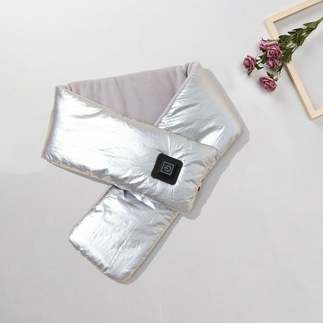 Wzzjkit Smart Heating Heating Scarf Female USB Charging Warm Heating Winter Neck Protector Sheath Bib