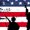 Navy, variant on FLAGWIX Patriotic Gifts For Men - Land Of The Free Because Of The Brave, 4th Of July Gifts - Mens Shirts