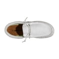 thumbnail image 4 of Mocasines casuales para mujer Bruno Marc plateados sin cordones talla 10, 4 of 6