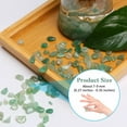 thumbnail image 2 of Sinkoo Polished Gem Stones Rocks Crystals 0.66 Lb/300g Natural Tumbled Stones Green Aventurine Crystal Chips Bulk for Healing Crystals, Fish Tank Rocks Gravel, Vase Filler, Plants Decor, Diy Crafts, 2 of 6