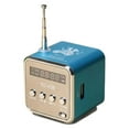 thumbnail image 1 of Guardoinrt Outdoor Mini Radio Receiver Camping Hiking Traveling Digital Display Portable Handheld Radios Speaker Music Player, 1 of 7