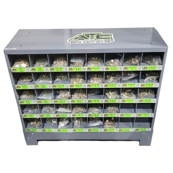"SMALL" Bolt Bin (2700 ) pieces Grade 8