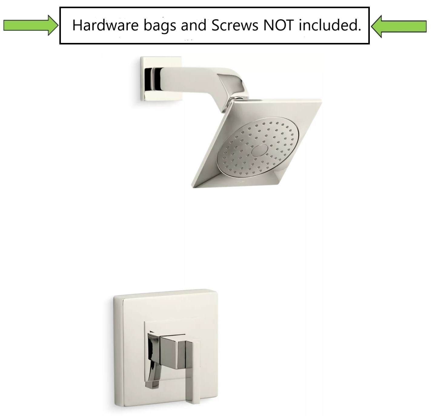 Kohler Loure 1Spray 6.3 inch Single Wall Mount Fixed Shower Head