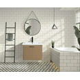 thumbnail image 3 of San Diego 24" Floating Bathroom Vanity Oak, 3 of 11