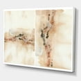 thumbnail image 3 of Designart ' Abstract Yelllow Red Beige and Pink Spots Pastel ' Modern Canvas Wall Art Print, 3 of 4