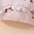 thumbnail image 5 of mgoYE Baby Girl Outfit Newborn Cute Elk Fly Sleeve Romper Overall Dress Infant Girls Fall Winter Suspender Skirt Set, 5 of 9