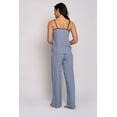 thumbnail image 4 of Pretty You London Women's EcoVero Cami Pant Pajama Set in Blue, 4 of 4