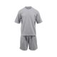 thumbnail image 3 of Camisas de Manga Larga para Hombres Casual Color Sólido Cuello Redondo Set de Blusa, Moda de Manga Corta para Invierno Primavera, 3 of 8