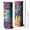 Colorful Tropical Leaf, variant on 20oz Colorful Tropical Leaf Pattern Skinny Tumblers Stainless Steel Tumbler with Lid and Straw,Vacuum Insulated Double Wall Travel Tumbler Cups with Cleaning Brush for Coffee,Tea