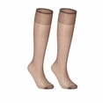 thumbnail image 3 of Tiqkatyck Compression Socks Clearance, 5 Pairs of Women's Silk Thigh High Socks Nylon Socks for Women Cosplay Costume Party Tights Accessories Warm Socks Compression Socks for Women Grey One Size, 3 of 4