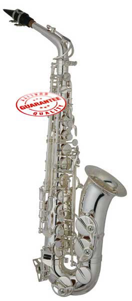 Hawk WD-S416-BL Student Alto Saxophone with Case Blue Mouthpiece and Reed 