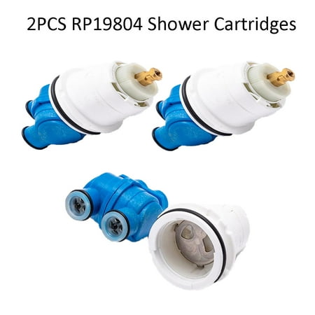 

Lierteer 2Pcs RP19804 Pressure Balance Cartridge for DELTA FAUCET for Tub and Shower Valves 1300 / 1400 Series
