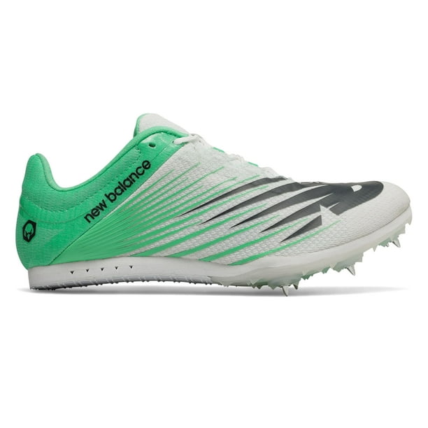 New Balance Women's MD500v6 Track Spike Shoes White with Green