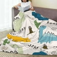 thumbnail image 6 of Susaid Childish Dinosaur Print Microfiber Cleaning Cloth, Multi-Functional Cleaning Towels, Highly Absorbent Cleaning Rags,Cleaning Cloths for Car Kitchen Home-80"x60", 6 of 7