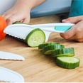 thumbnail image 2 of Child-proof knives for cutting fruit, salad and bread - children, 2 of 4