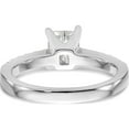 thumbnail image 5 of 14K White Gold 14Kw True Origin Lab Grown Diamond Vs/Si, D E F, Semi-Mount Engagement Rin (Size 7) Made In India rm2643e-200-wld, 5 of 5