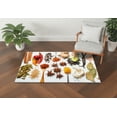 thumbnail image 2 of Medicinal Herbs Rug, Spices Rugs, Dining Room Rug, Kitchen Rug, Modern Soft Rug, Popular Rug, Home Decor Rug, Front Door Rug, Non Slip Rug, 5.2'x7.5' - 160x230 cm, 2 of 5