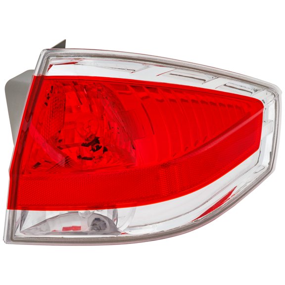 Tail Light Compatible with FORD FOCUS 2009-2011 RH Assembly with Chrome Insert Sedan